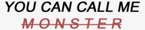 Exo You Can Call Me Monster #1492280