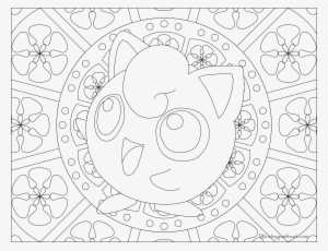 #039 Jigglypuff Pokemon Coloring Page - Pokemon Adult Coloring Pages #1493028