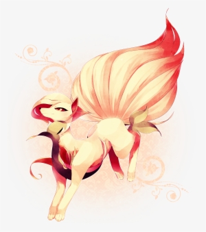 Ninetales Pokemon Fan Art - Illustration #1493330