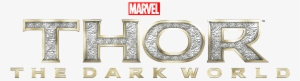 Thor The Dark World Transparent Logo - Thor The Dark World Logo #1493424 Thor The Dark World Transparent Logo - Thor The Dark World Logo #1493424