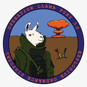 Patch And Coin Design Created For Operation Llama Fury - Operation Llama Fury #1493472