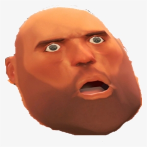 Heavy Face Png - Heavy Derp #1493911