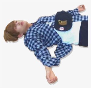 Support This Campaign By Adding To Your Profile Picture - Taehyung Lying Png #1494151