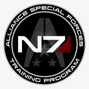 Mass Effect N7 Training Program Custom Logo By ~cbunye - N7 Alliance Special Forces #1494417