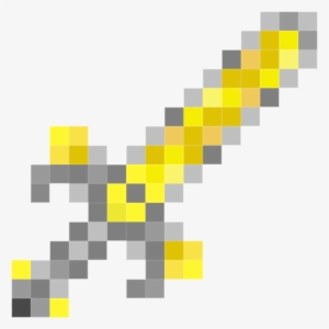 Minecraft Obsidian Sword - Minecraft Sword Of Darkness, HD Png