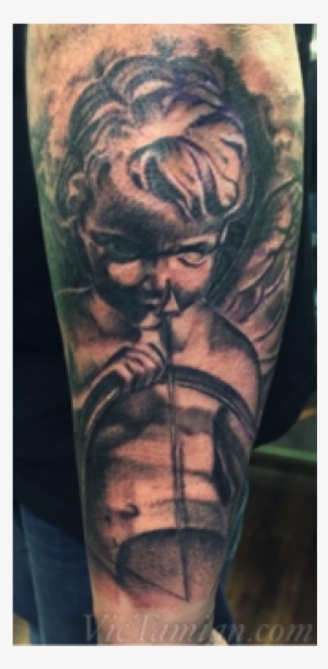 Cupid Suicide Death Love Arrow Statue Cherub Angel - Angel #1494915