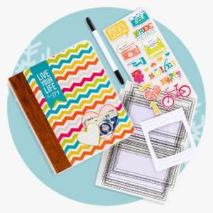 The Crafter - Recollections 3-ring Scrapbook Binder - Hip #1495189