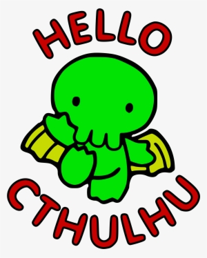 This Free Icons Png Design Of Hello Cthulhu #1495632