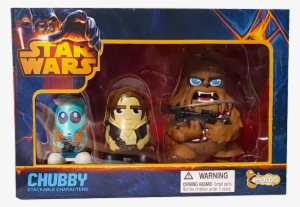 Chubby 3-pack Chewbacca - Star Wars #1495773