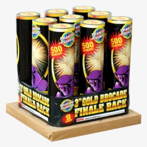 3" Gold Brocade Finale Rack - Youngstown Phantoms #1495774