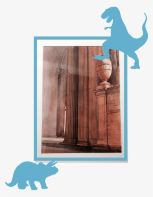 A Personalized Large Original Drawing By A Wonderfully - Plank #1495977