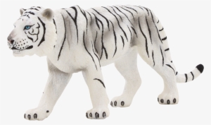 Animal Planet White Tiger - Mojo White Tiger Hand Painted Replica Wild Animal Collectable #1496430