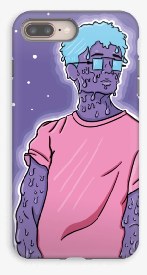 Blue Melting Guy Case Iphone 8 Plus Tough - Iphone #1496457