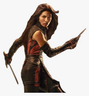 Image Free Png Elodie Yung Demolidor Netflix World - Woman Warrior #1496565