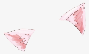 Report Abuse - Pink Cat Ears Transparent #1496884
