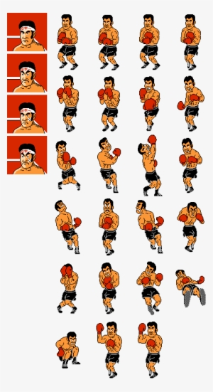 Piston Honda - Punch Out Piston Honda Sprites #1497371