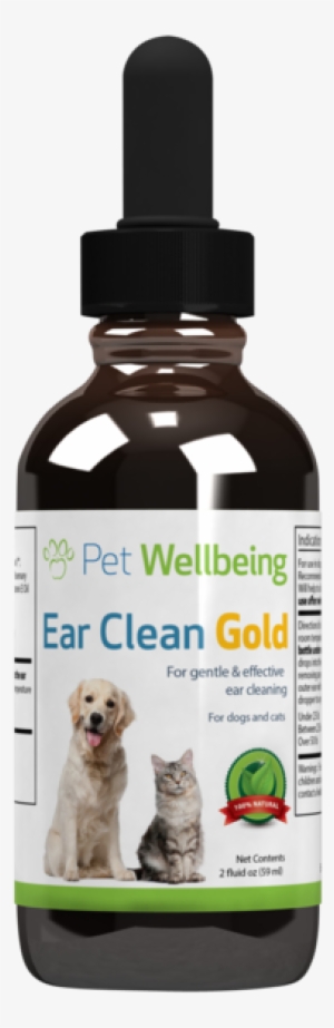 Ear Clean Gold For Cats - Pet Wellbeing Nettle Eyebright Gold For Dogs #1497394