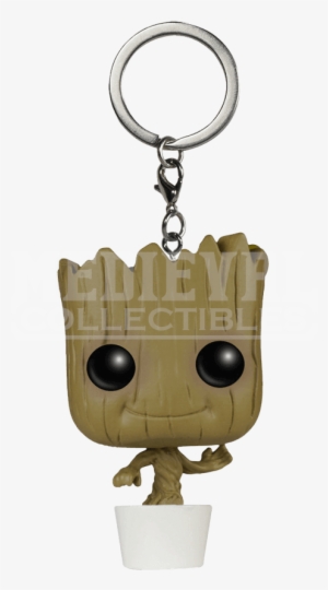 Baby Groot Pocket Pop Bobblehead Keychain - Pop Funko Keychain Groot #1497847