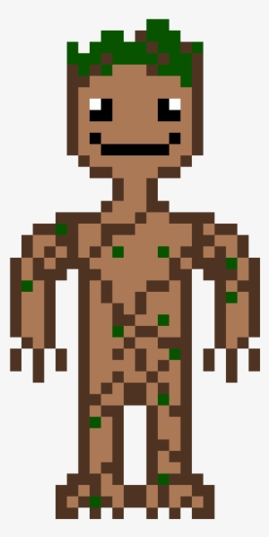 Baby Groot - Pixel Art #1497889