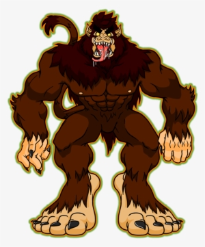 Werewolf Bigfoot By Catchshiro-d5jf9ed - Bigfoot Werewolf #1497910