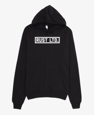 Image Of Rust Ltd Logo Hoodie - Lit Hoodie #1498010