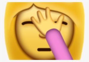 Iphone Facepalm Emoji Arrives Just In Time For U - Smiley Hand Vor Kopf #1498060