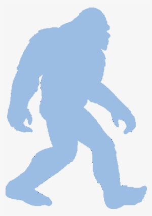 Bigfoot Light Blue - Bigfoot Clipart #1498061