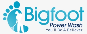 Bigfoot Power Washing - Graphic Design #1498362
