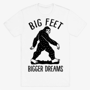 Big Feet Bigger Dreams Bigfoot Mens T-shirt - Elon Musk Smoking Weed Shirt #1498411