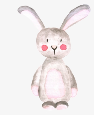 Stay Cute Rabbit Illustration Cartoon Decorative - Illustration #1498872