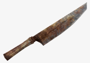 Drawn Knife Transparent Background - Old Knife Transparent Background #1499255