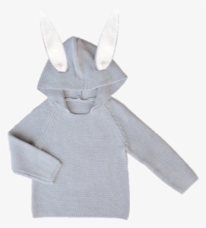 Baby Bunny Ears Hooded Sweater Www - Sweater #1499292