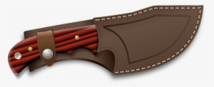 Knife Clipart Hunting Knife - Sheath Knife Clip Art #1499383