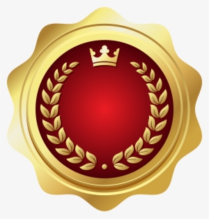 Seal Badge Red Png Transparent Clip Art - Badge Seal Png #150076