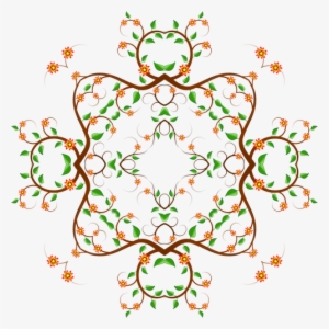 Vector - Contoh Desain Ornamen Bunga #150080