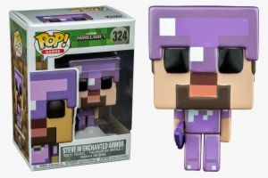 Minecraft - Funko Pop Steve In Enchanted Armor #150130