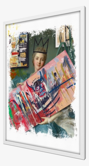 Basquiat Fan - Large Size Print Oil Painting Wall Painting Jean Michel #150162