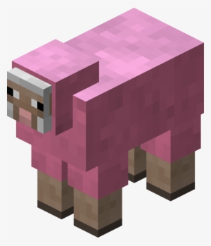 514px-pink Sheep - Minecraft Sheep #150223