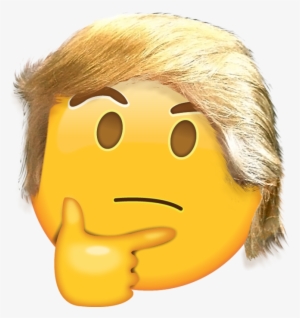 Trump Think, Trump Thonk - Emoji Hmm #150383