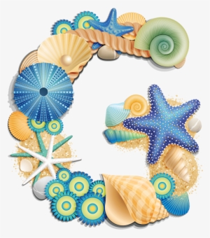 Clip Art Freeuse Stock Beach Shells Pinterest Shell - Beach Letter G #150516