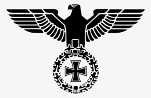 Nazi Eagle Png Image Royalty Free Download - Ww2 German Eagle Stencil #150539