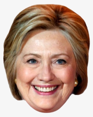 The Ways Clinton Or Trump Can Win The Election - Hillary Clinton Head Transparent #150671