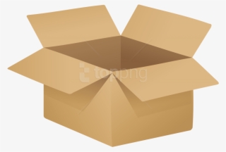 Open Cardboard Box Png Clip Art - Young Living Monthly Wellness Box #150860