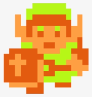 The Legend Of Zelda - Jakks Pacific Nintendo 2.5 Inch 8 Bit Link #150979