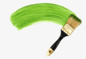 Paint Brush Png Green #151027