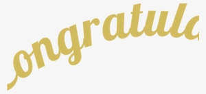 Free Digital Congratulation Scrapbooking Embellishment - Transparent Background Congratulations Clipart Png #151203