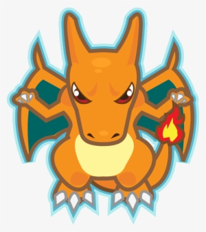 Charizard Vector Evil Clipart Transparent Library - Charizard Chibi #151299