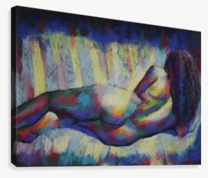 Model 01 12 17 Canvas Print - Modern Art #151629