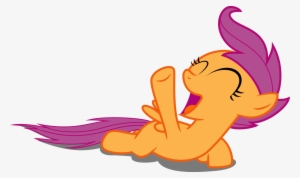 Svg Freeuse Library Scootaloo By Chezne On Deviantart - Mlp Scootaloo Laughing #151705
