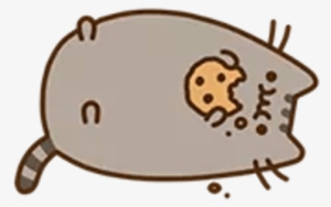 Pusheen Eating Cookie - Pusheen Transparent Png #151723
